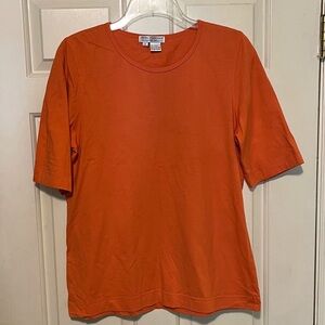 Saks Fifth Avenue Orange T Shirt